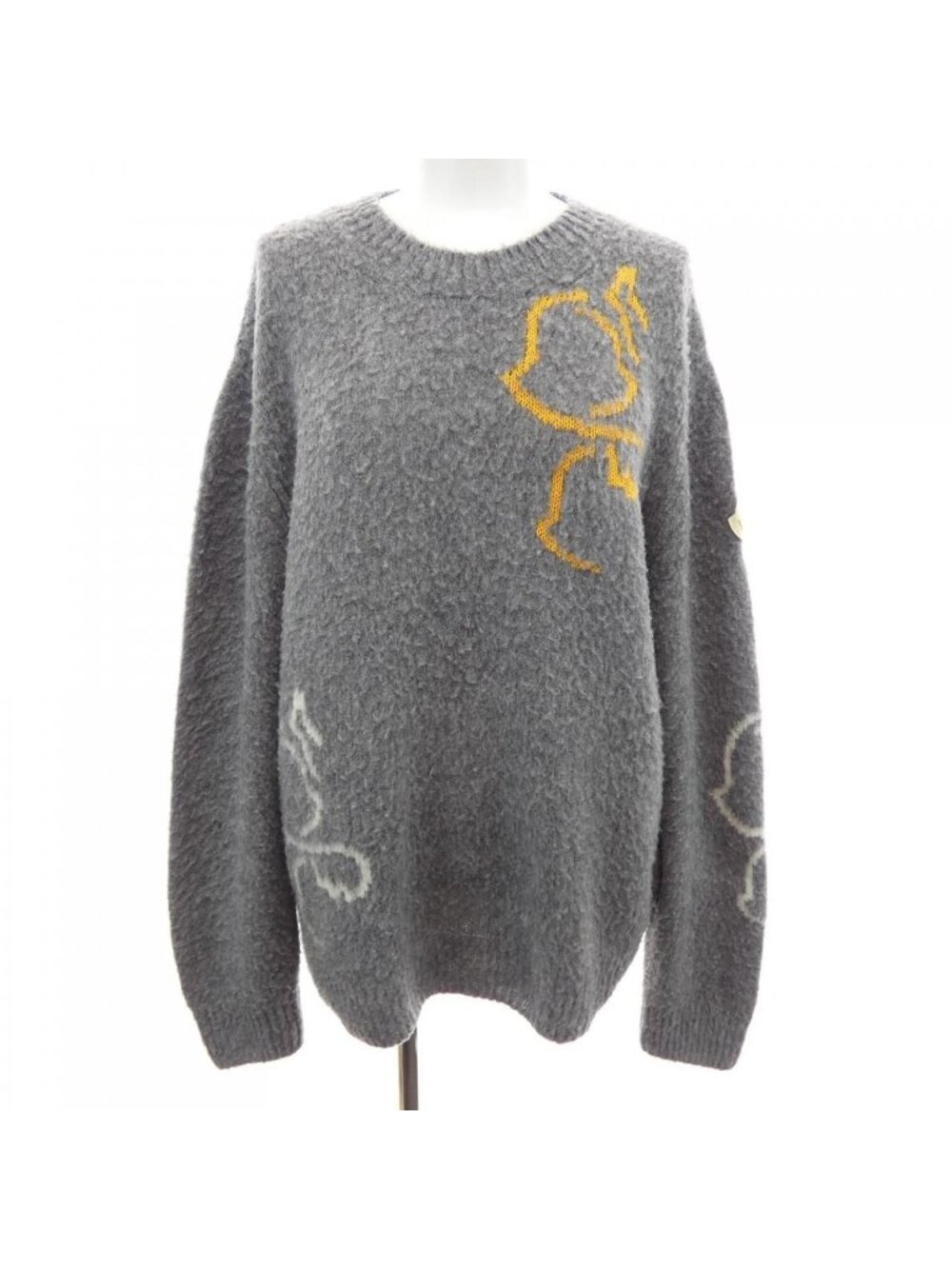Moncler Knit Sweater Gray